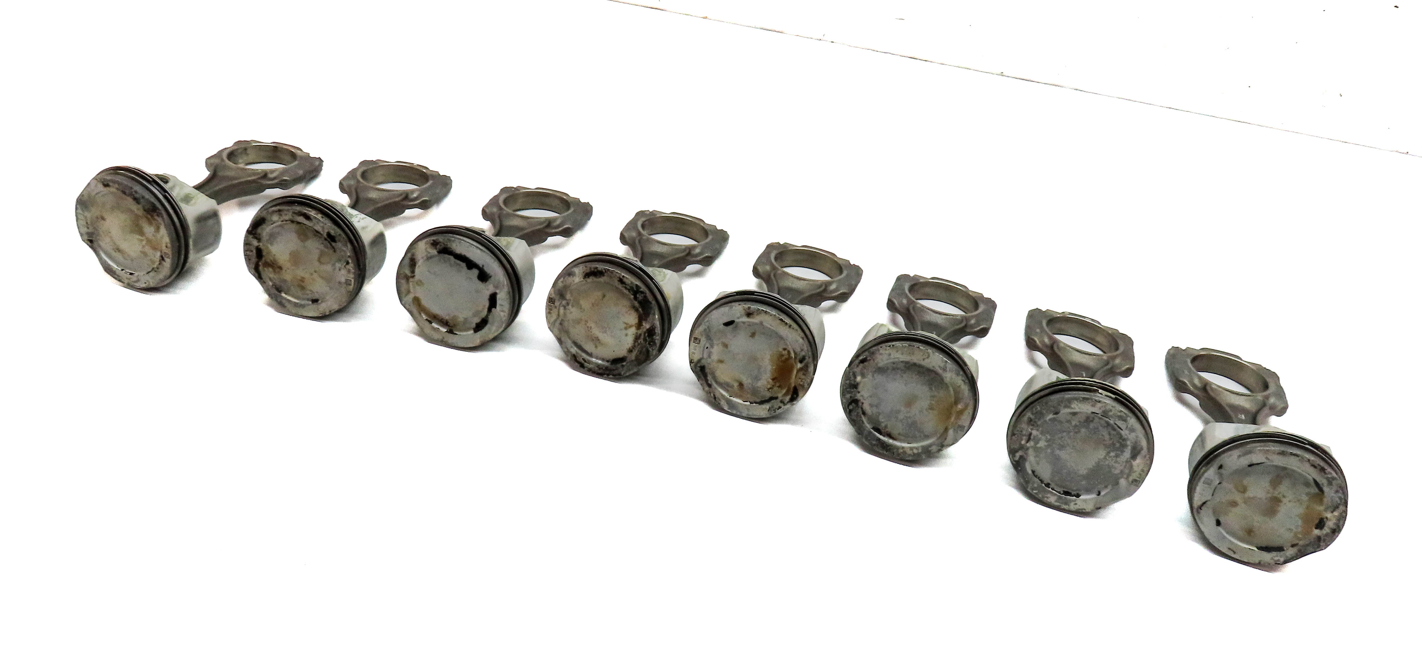 13-18 BMW X5 X6 5 6 7 (F01 F02 F06 F07 F10 F12) 4.4L N63 ENGINE PISTON w/ ROD — exact item pictured
